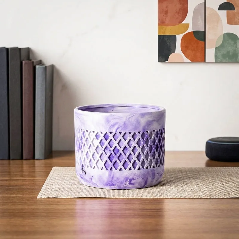 Diemona Planter - Purple media 1