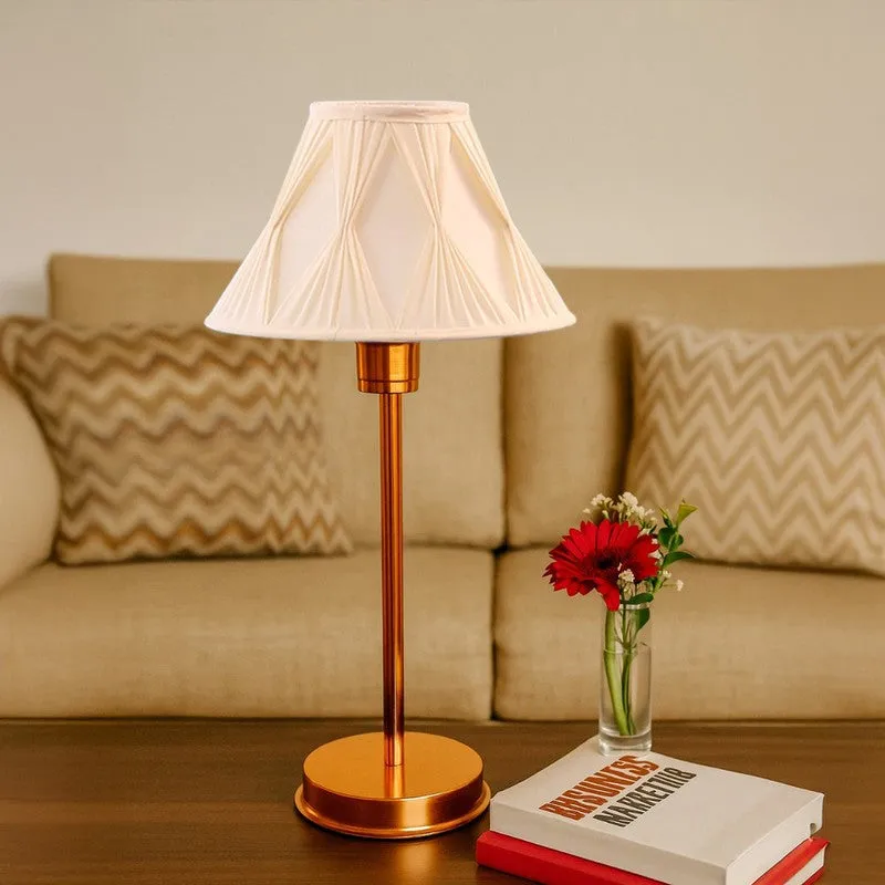 Kavira Xero Metal Table Lamp - OffWhite media 4