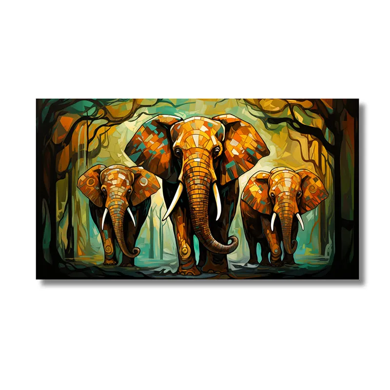 Vibrant Forest Giants Wall Art media 4