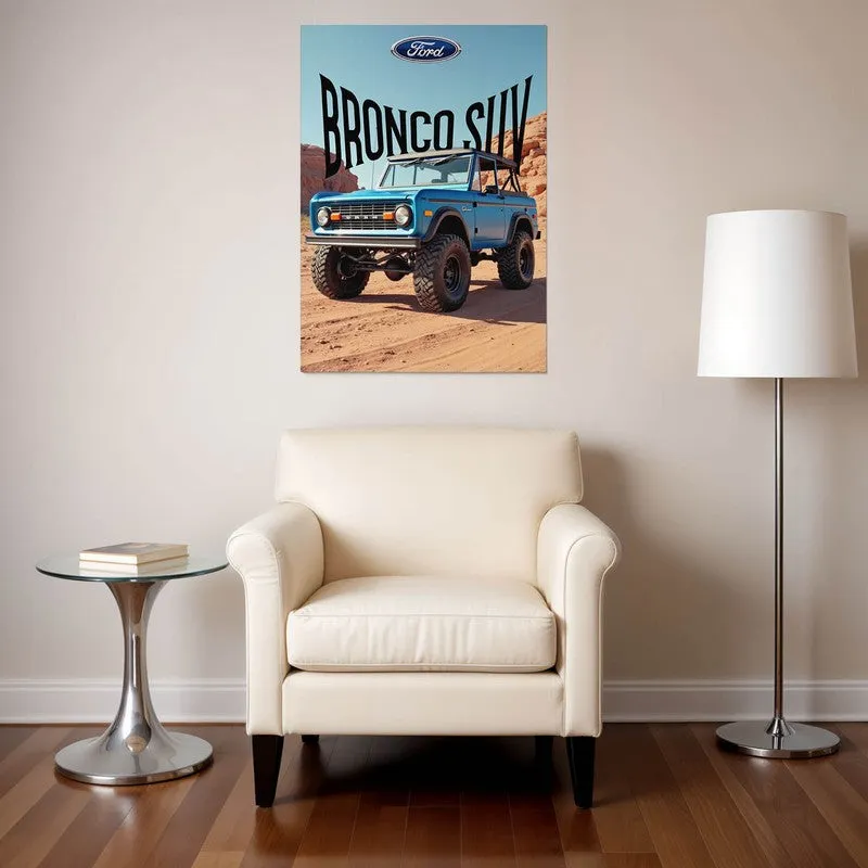 Bronco Adventure Wall Poster media 1