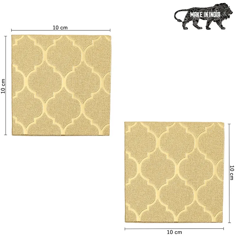 Golden Medina Coaster - Seven Piece Set media 7