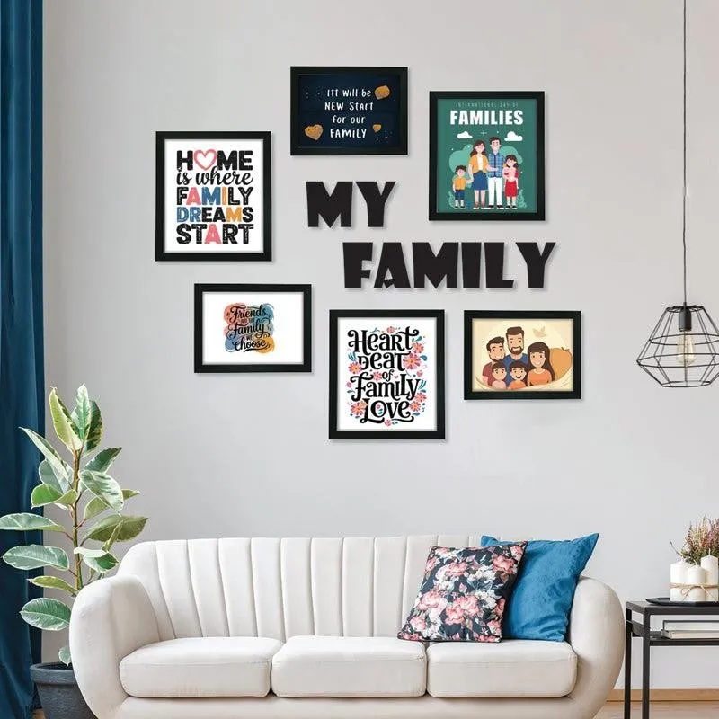 Past Perfect Fibre Photo Frame - Set of Seven media 1