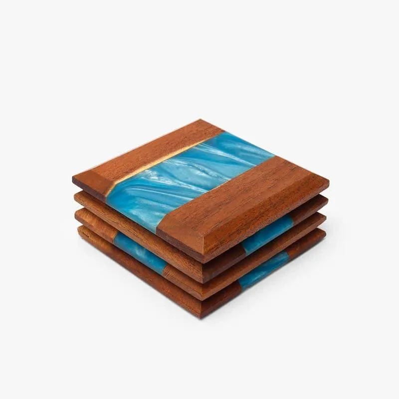 Wavy Warmth Coaster - Set Of Four media 3