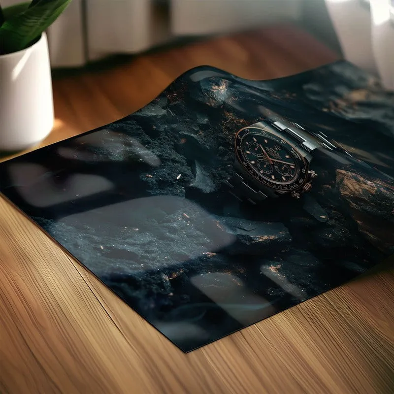 Midnight Timepiece Wall Poster - Black media 7