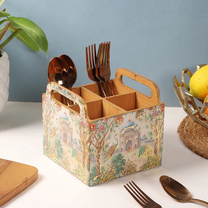 Royal Eden Four-Compartment Cutlery Stand media 1