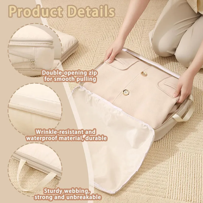 Pack Nest Travel Pouch (Beige) - Set Of Four media 5