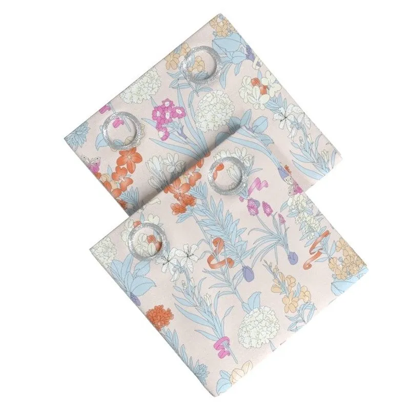 Petal Poetry Curtain Curtains - Set of Two media 7