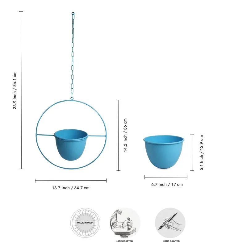 Blue Beam Handcrafted Planter media 7