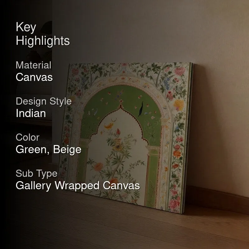 Cultural Curve Canvas Wall Art - 2