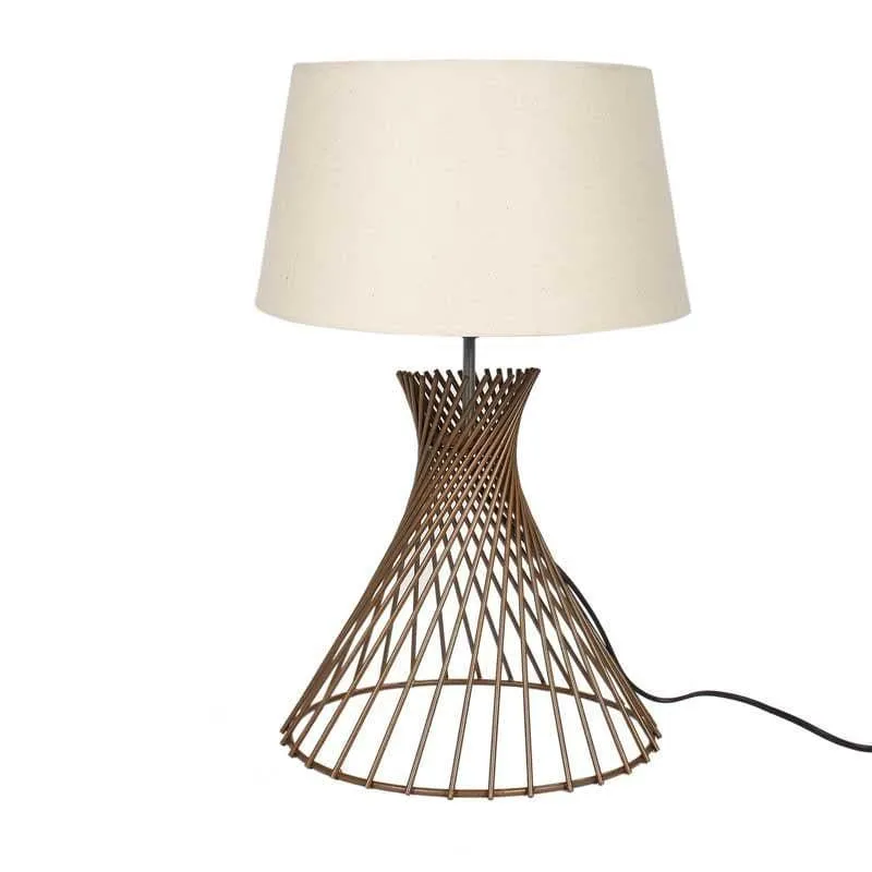 Mangata Fabric Table Lamp - White media 3