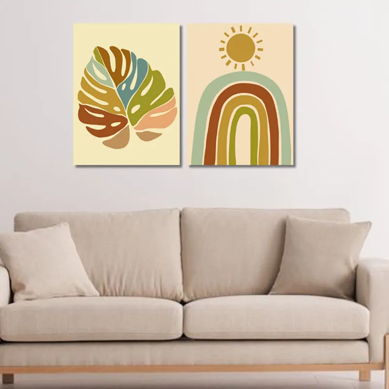 Monstera Shades Wall Art - Set Of Two media 4