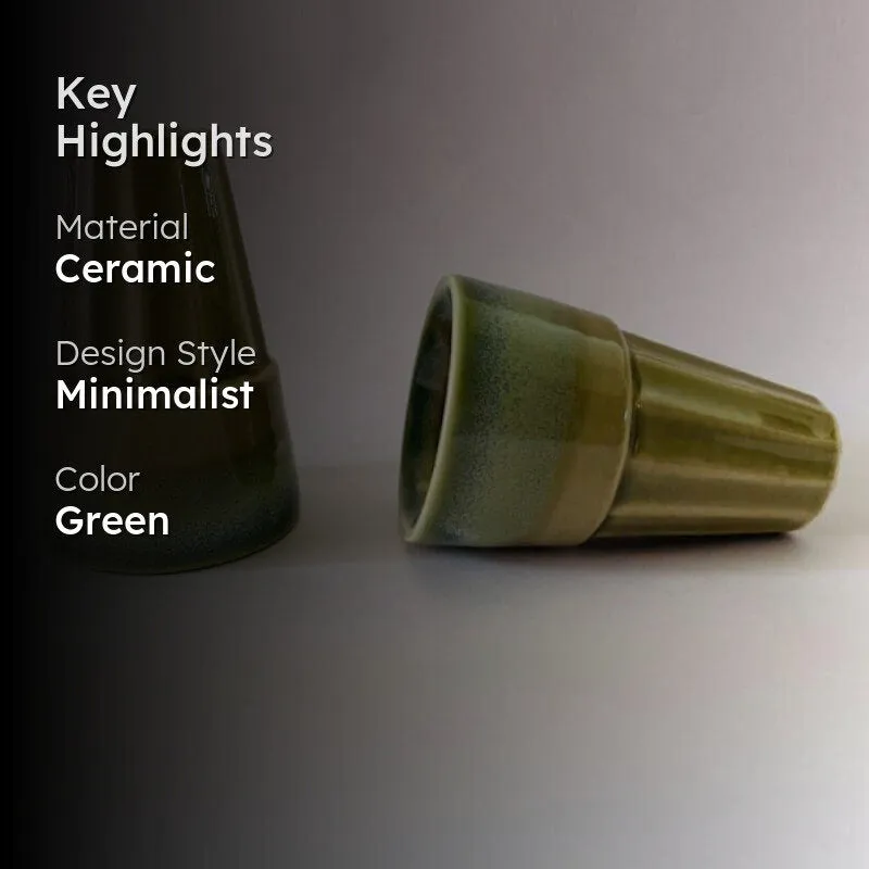 Esthera Ceramic Khullad Sea Green - 150 ML media 2