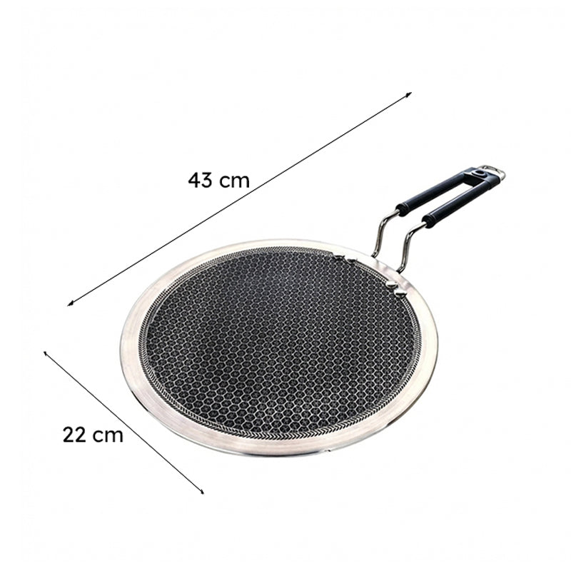 Zoraware Triply Honeycomb Roti Tawa- 22 CM media 9