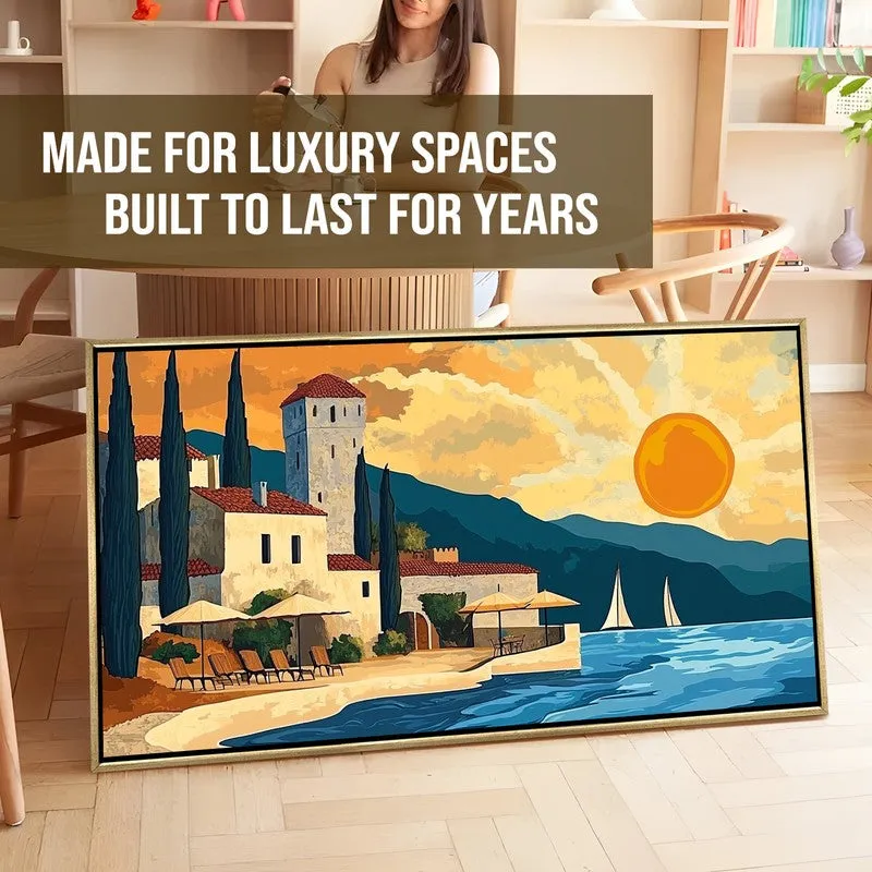 Aurelian Canvas Wall Painting With Frame media 7