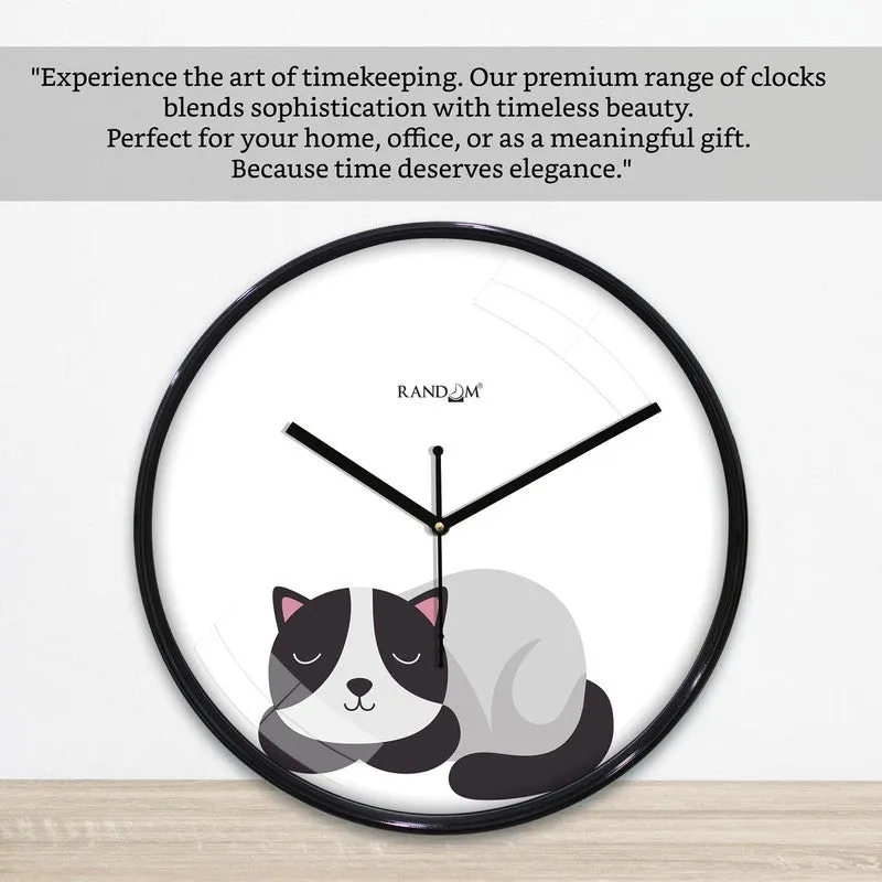 Cat Nap Time Wall Clock media 6