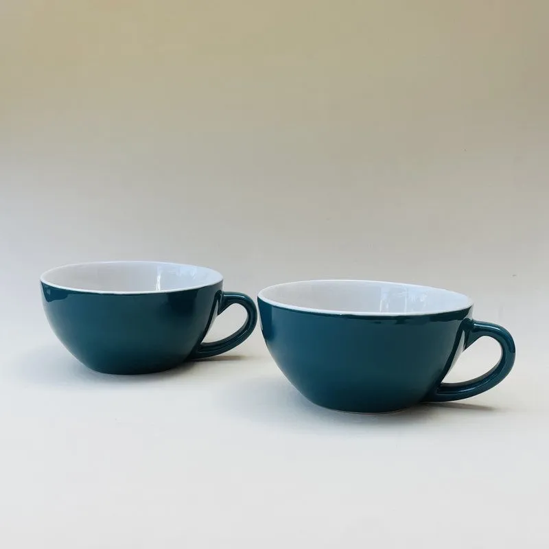Royal Ceramic Coffee Mug (320 mL Each) - Set Of Two media 4