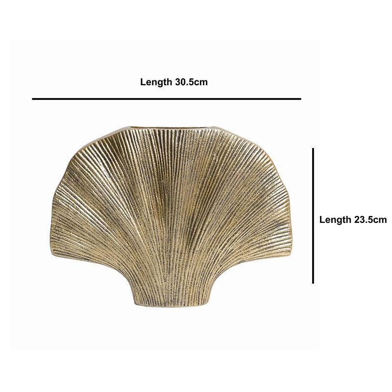 Sea Treasure Vase - Antique Gold media 5