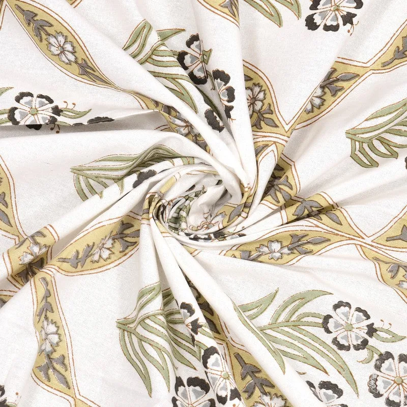 Eleganza Cotton Table Cover - Yellow,Green media 7
