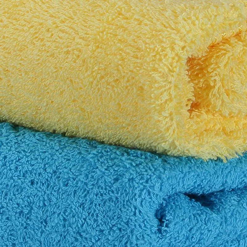 Bodil Bath Towel (Yellow & Blue) - Set Of Two media 4