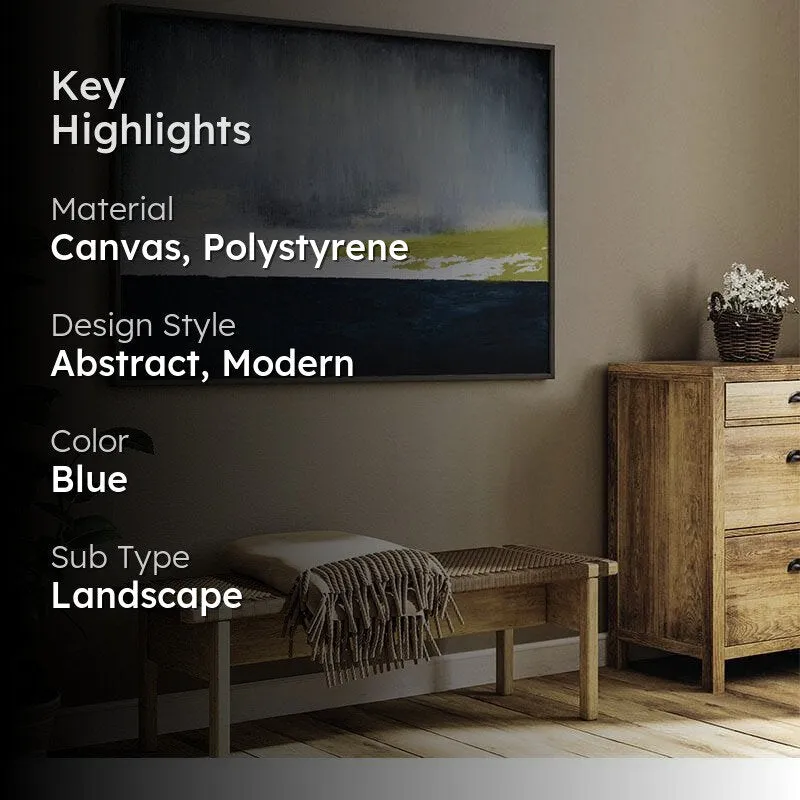 The Emergence Canvas Wall Painting - Black Frame media 2