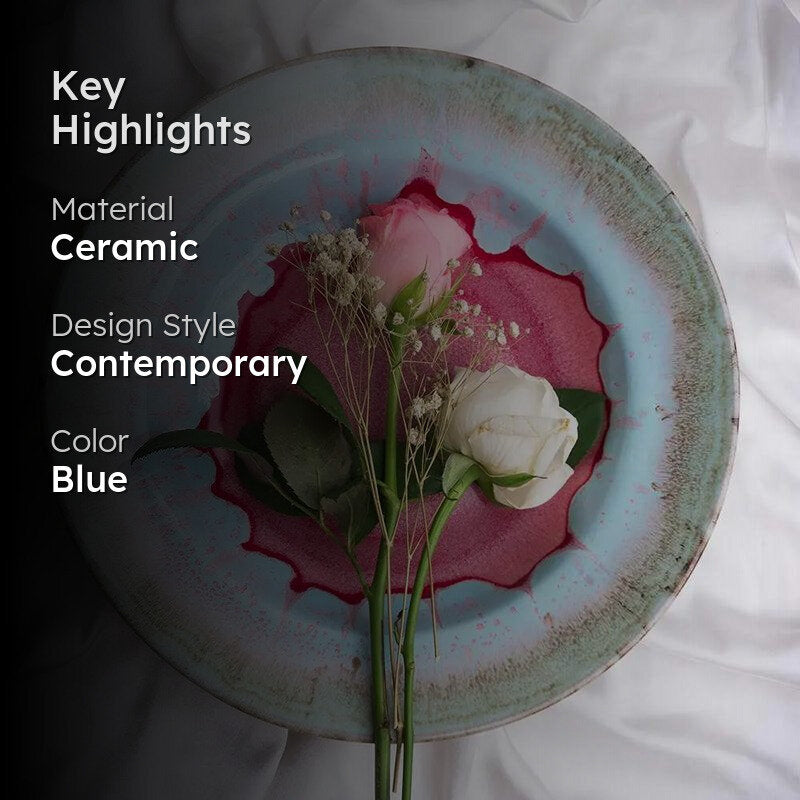 Aldia Handmade Ceramic Platter media 2