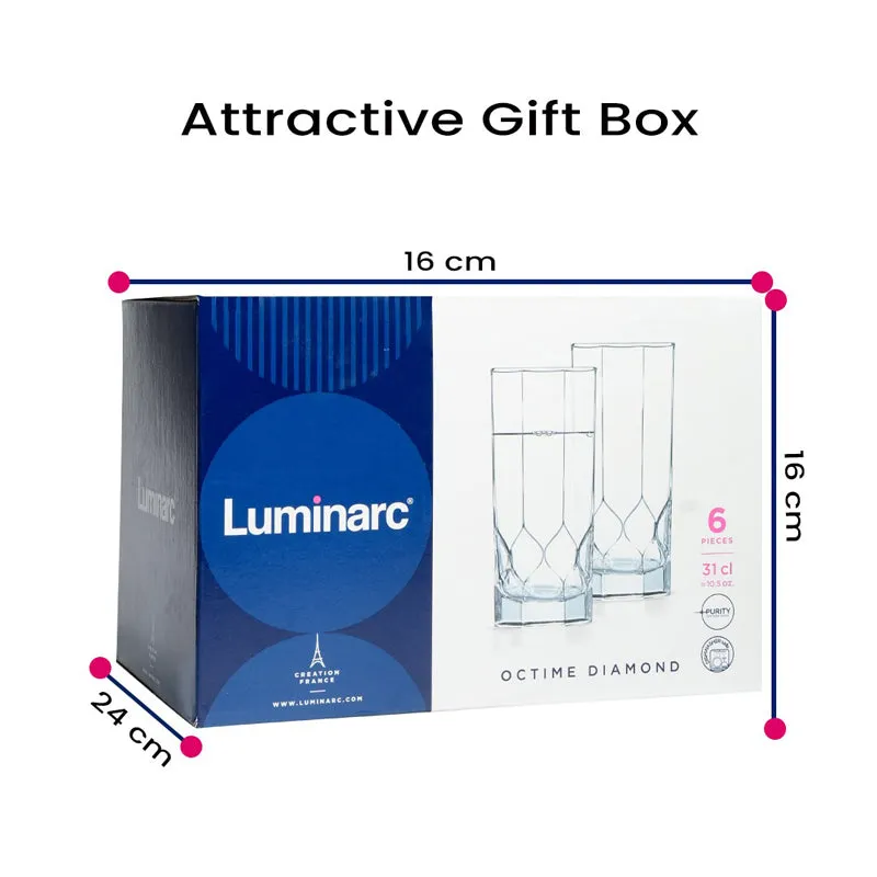Luminarc Octime Glass (330 mL) - Set Of Six media 7