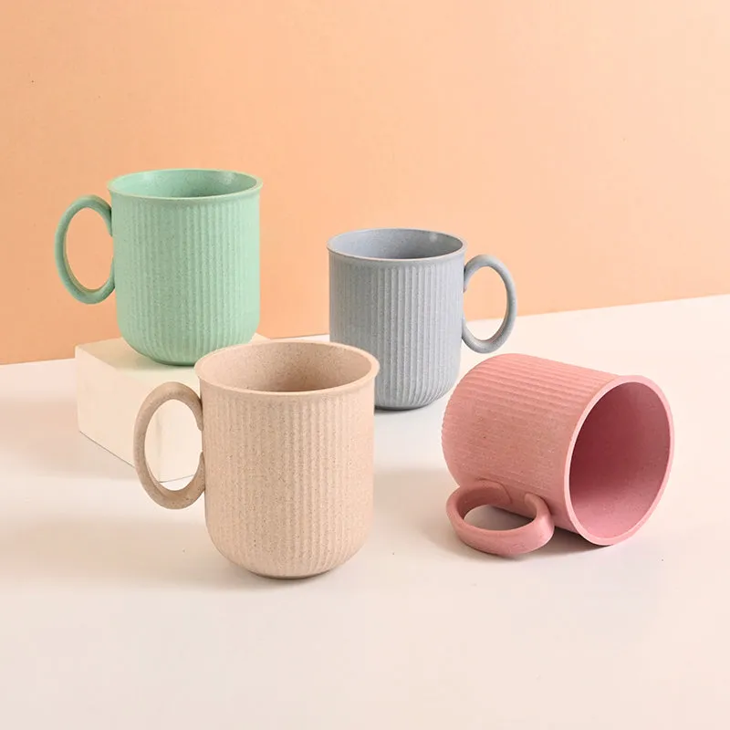 Eco Rice Husk Coffee Mug (350 mL Each) - Set of Four media 1