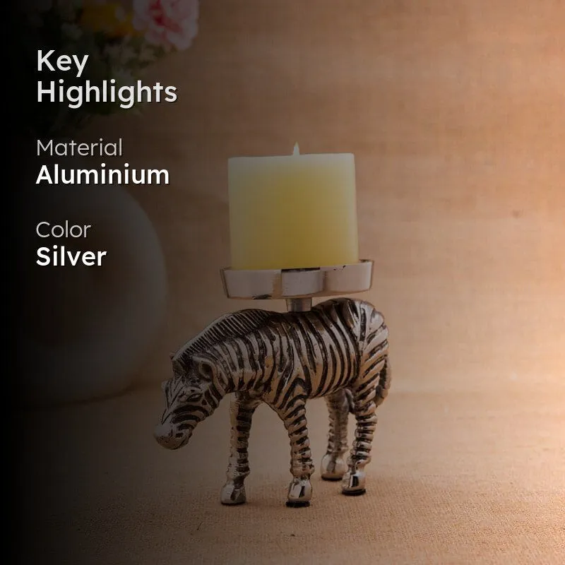 Zebra Zeal Candle Holder media 2