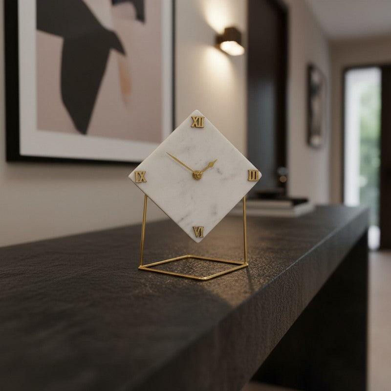 Akio Handcrafted Table Clock media 3