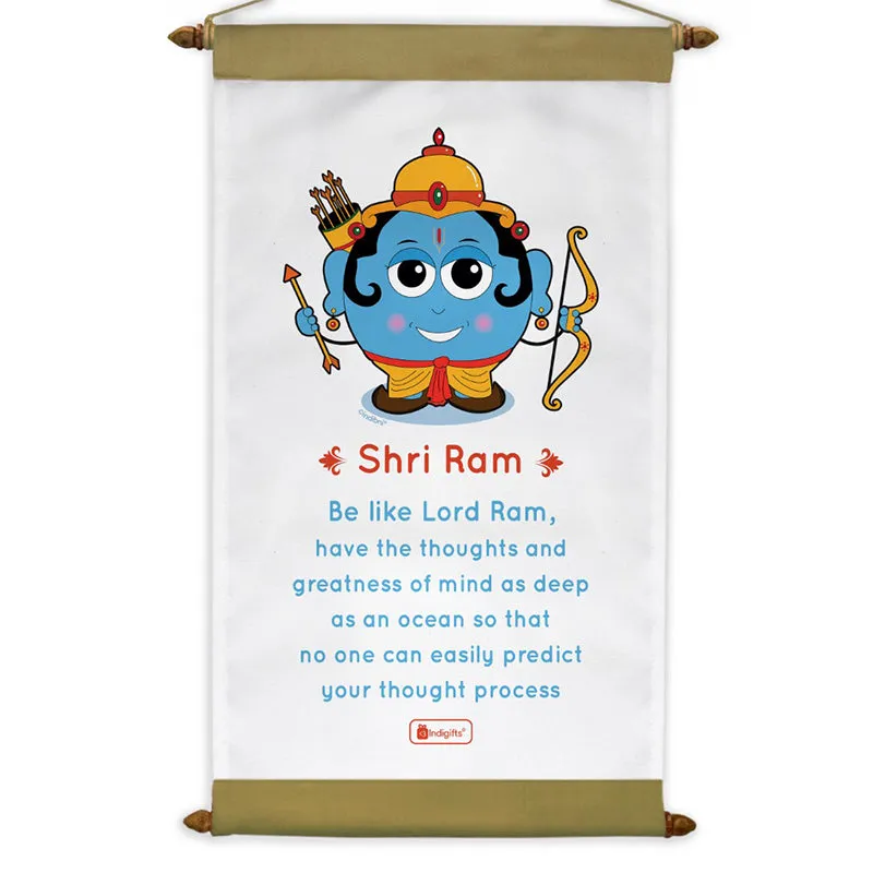 Whimsy Cute Ram Motivational Canvas Wall Accent media 4