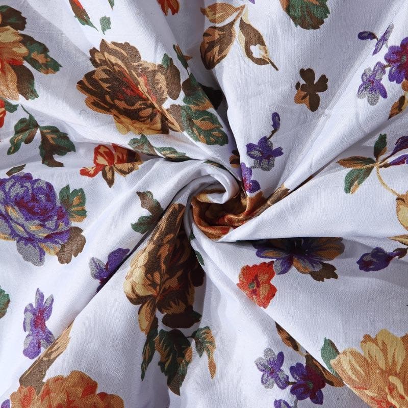 Charmesi Rose Printed Glace Cotton/Microfiber Dohar media 3