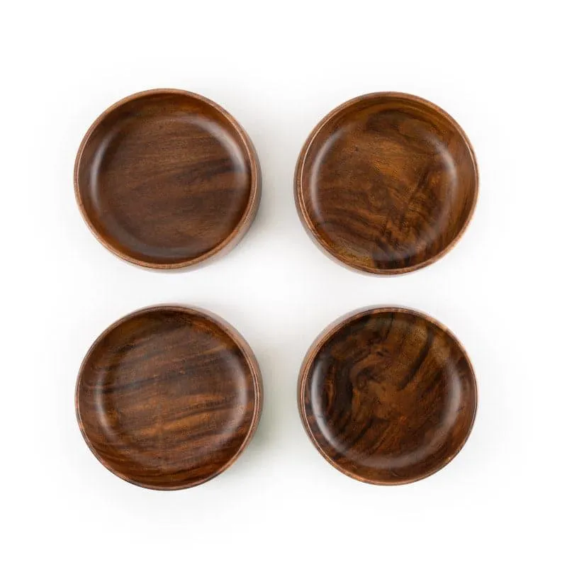 Vanya Wooden Bowl - Set Of Four media 3