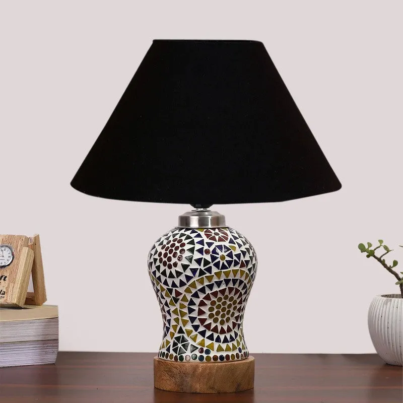Glowra Wooden Table Lamp - Multicolor media 4