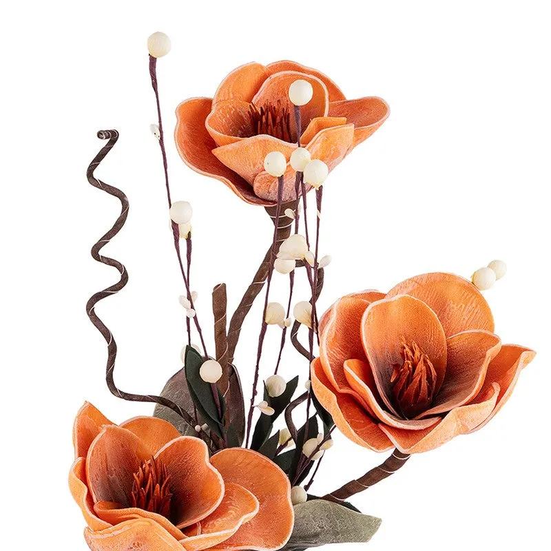 AarviDecor Amber Bloom Foam Artificial Plants media 8