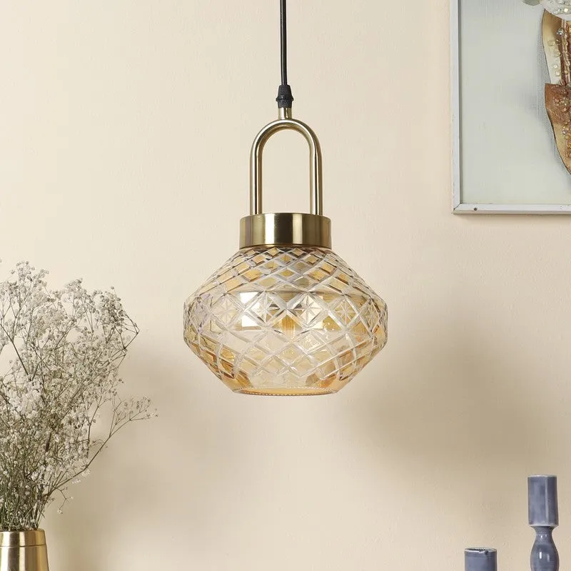 Loriella Elegant Glass Pendant Lamp media 4