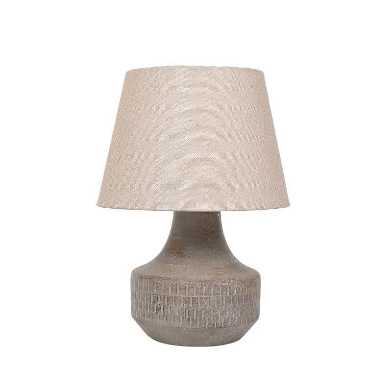 Mishuna Martha Fabric Table Lamp - Beige media 4