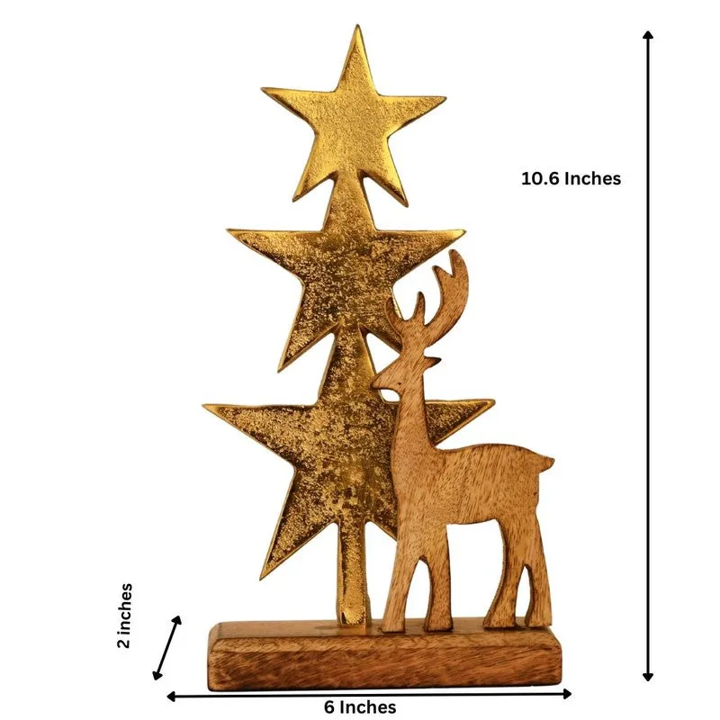 Reindeer Aluminum Glow Table Showpiece media 7
