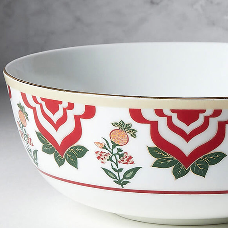 India Circus Parisienne Bone China Serving Bowl - 500 mL media 5