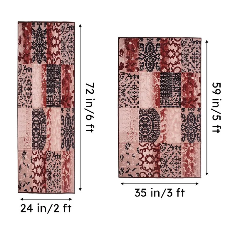 Ethnic Reds Anti-Skid Carpet media 7