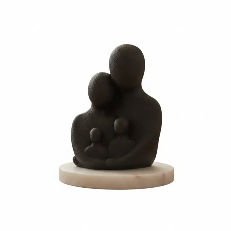 Unity Family Resin Showpiece - Black media 6