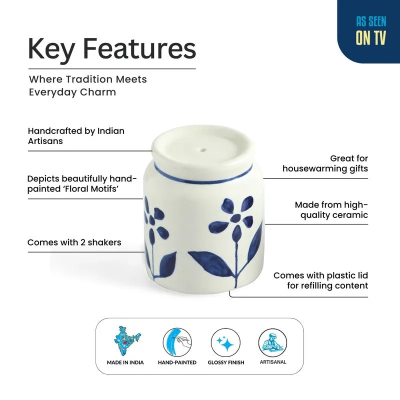Blue Blossom Salt & Pepper Shakers media 5