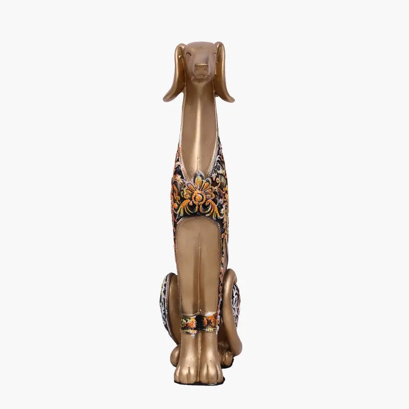 Royal Dog Polyresin Showpiece (13 inches) media 4