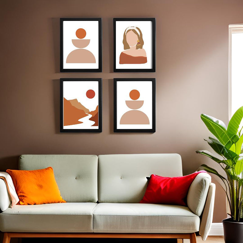 Sierrite MDF Photo Frame - Set Of Four