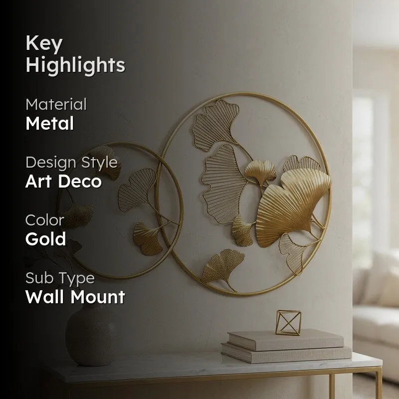 Zamrez Circular Metal Wall Accent - 2