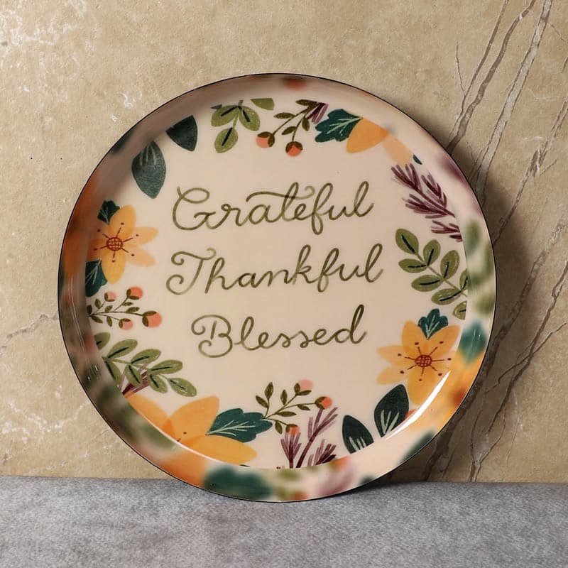 Grateful Charm Wall Plate media 4