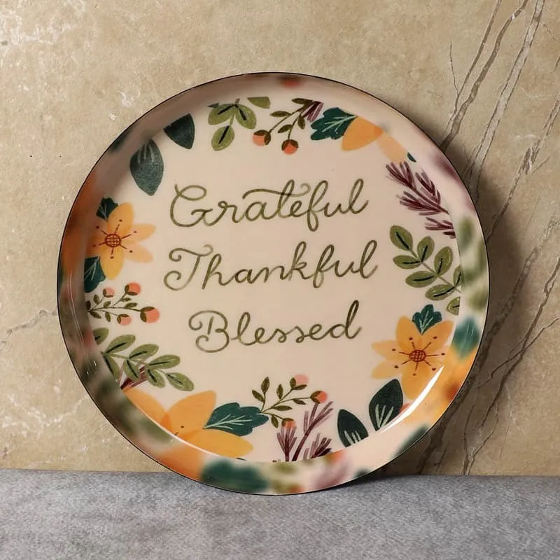 Grateful Charm Wall Plate media 4