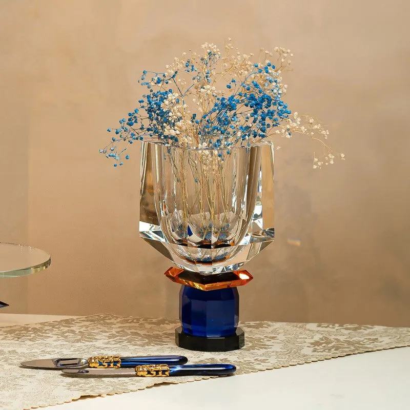 Aurora Bloom Crystal Vase media 1
