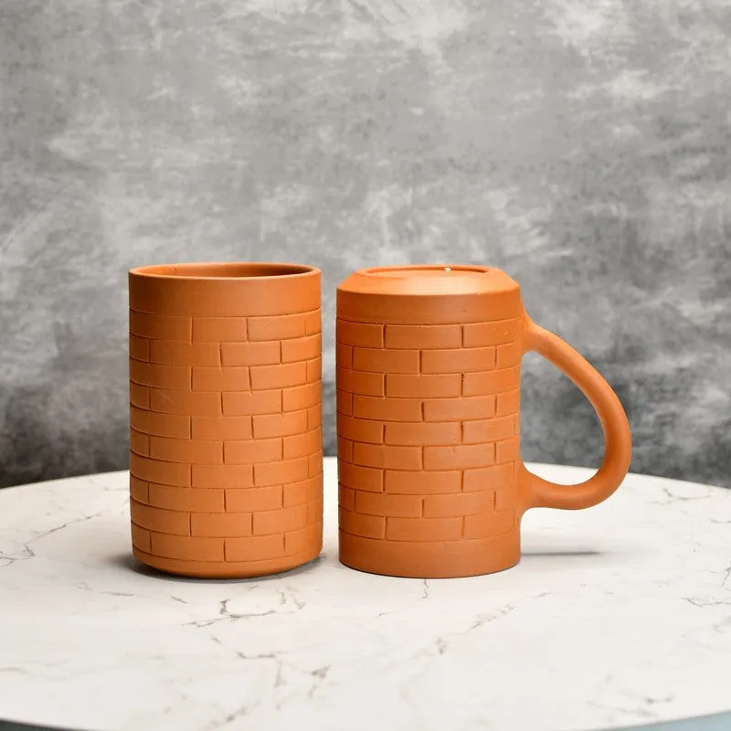 Heritage Terracotta Coffee Mug (600 mL Each) - Set Of Two media 5