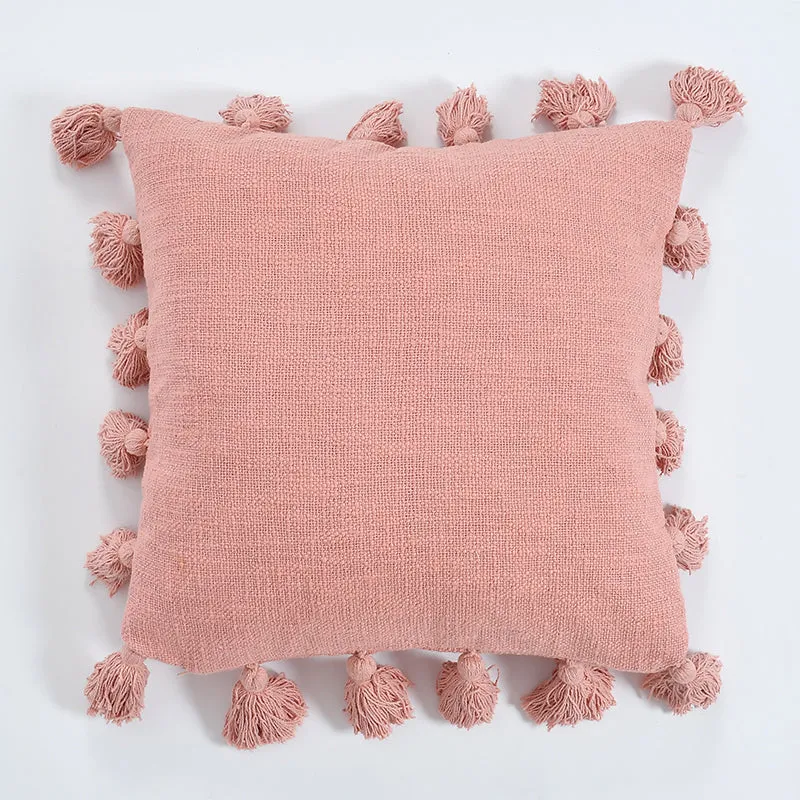 Tassia Cushion Cover (Pink) - Set Of Two media 3