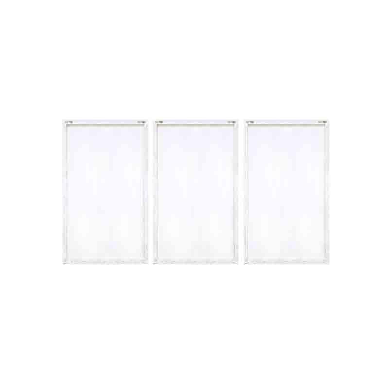 Northern Lights Poly Canvas Wall Art - Three Piece Set media 6